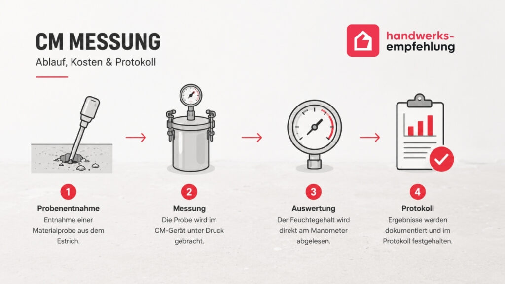 Wie funktioniert die CM Messung im Detail?